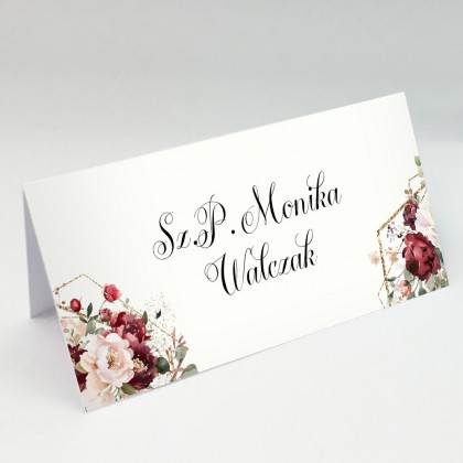 Burgundy - Kolekcja WRF03 ( 4 sztuki )