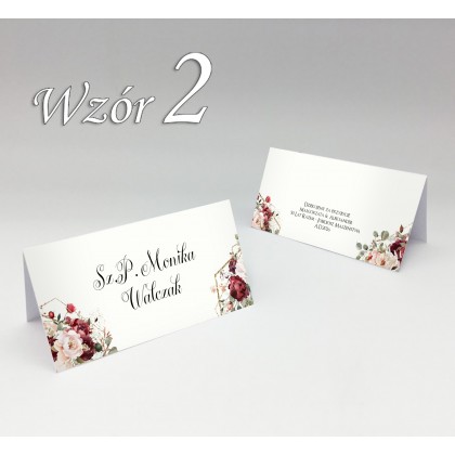 Burgundy - Kolekcja WRF03 ( 4 sztuki )