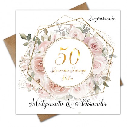 CandyRose - Złocone na Rocznicę Ślubu