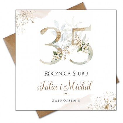 Rocznica Ślubu (5-70 lat) - FlowerBoho