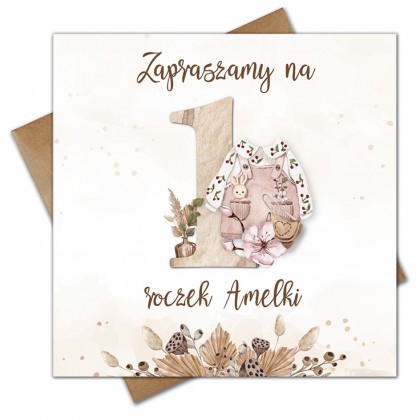 BOHO: Na Roczek dla Dziewczynki