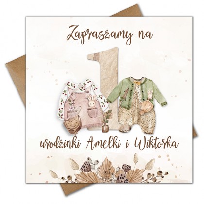 BOHO: Na Roczek dla Bliźniąt