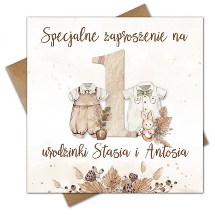 BOHO: Na Roczek dla Bliźniaków