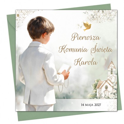 Komunia dla chłopca