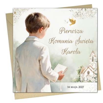 Komunia dla chłopca