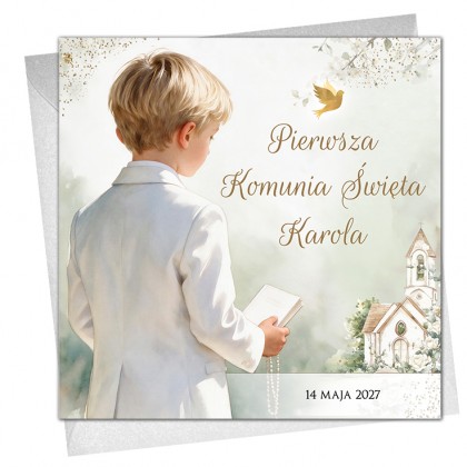 Komunia dla chłopca