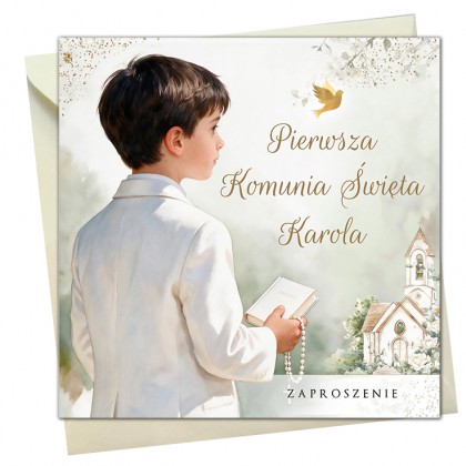 Komunia dla chłopca