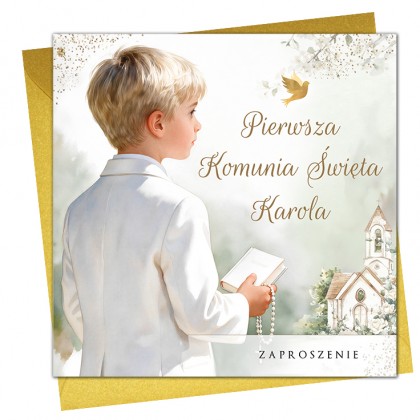 Komunia dla chłopca