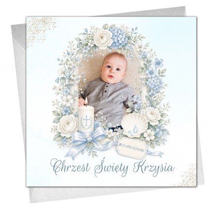 Chrzest ze zdjęciem - Dla Chłopca